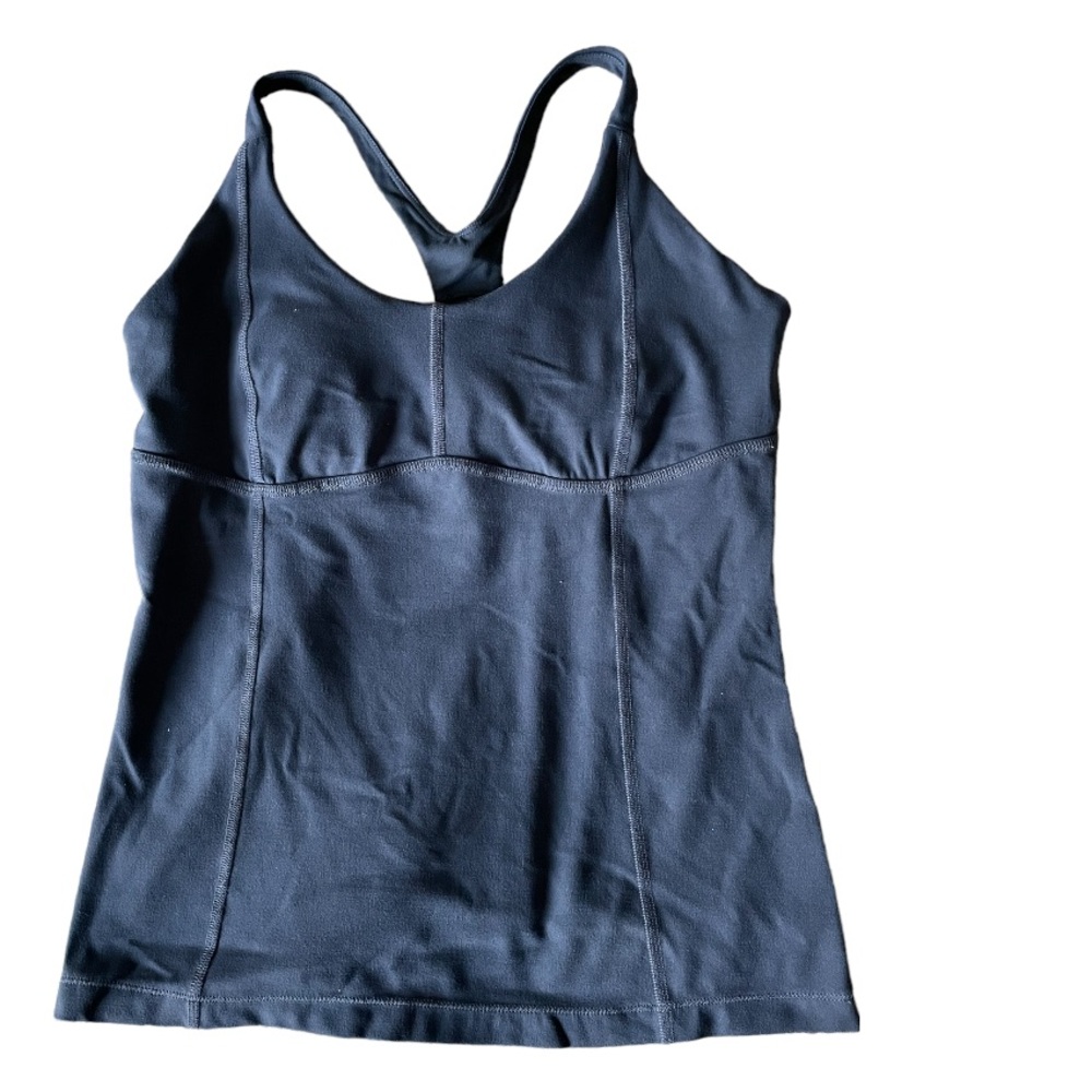 PrAna Shelf Bra Tank Dark Grey
